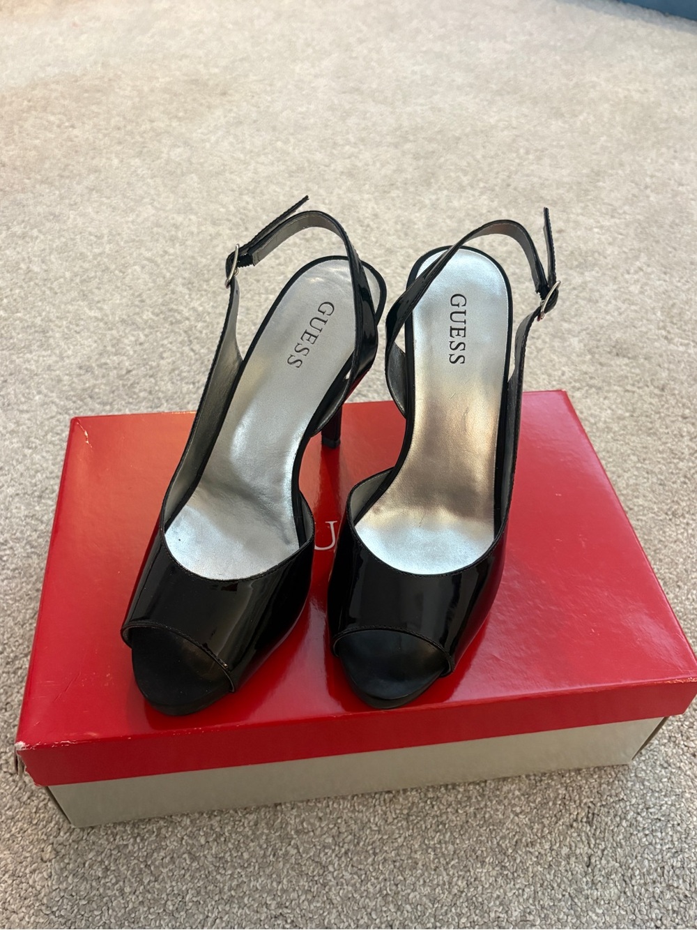 Guess Black Heels